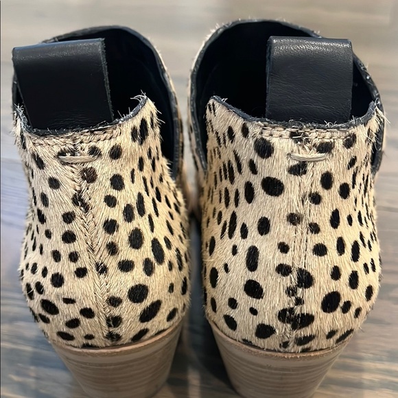 Dolce Vita Women’s Size 6 Sonni Leopard Print Calf Hair Ankle Booties - Picture 15 of 15
